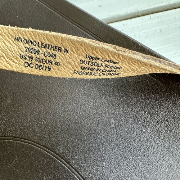 Olukai - Women's Ho'Opio Leather Copper Dark Java size 10 - Picture 6 of 6